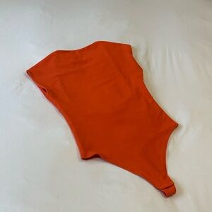Aritzia Contour Boatneck Backless Bodysuit
